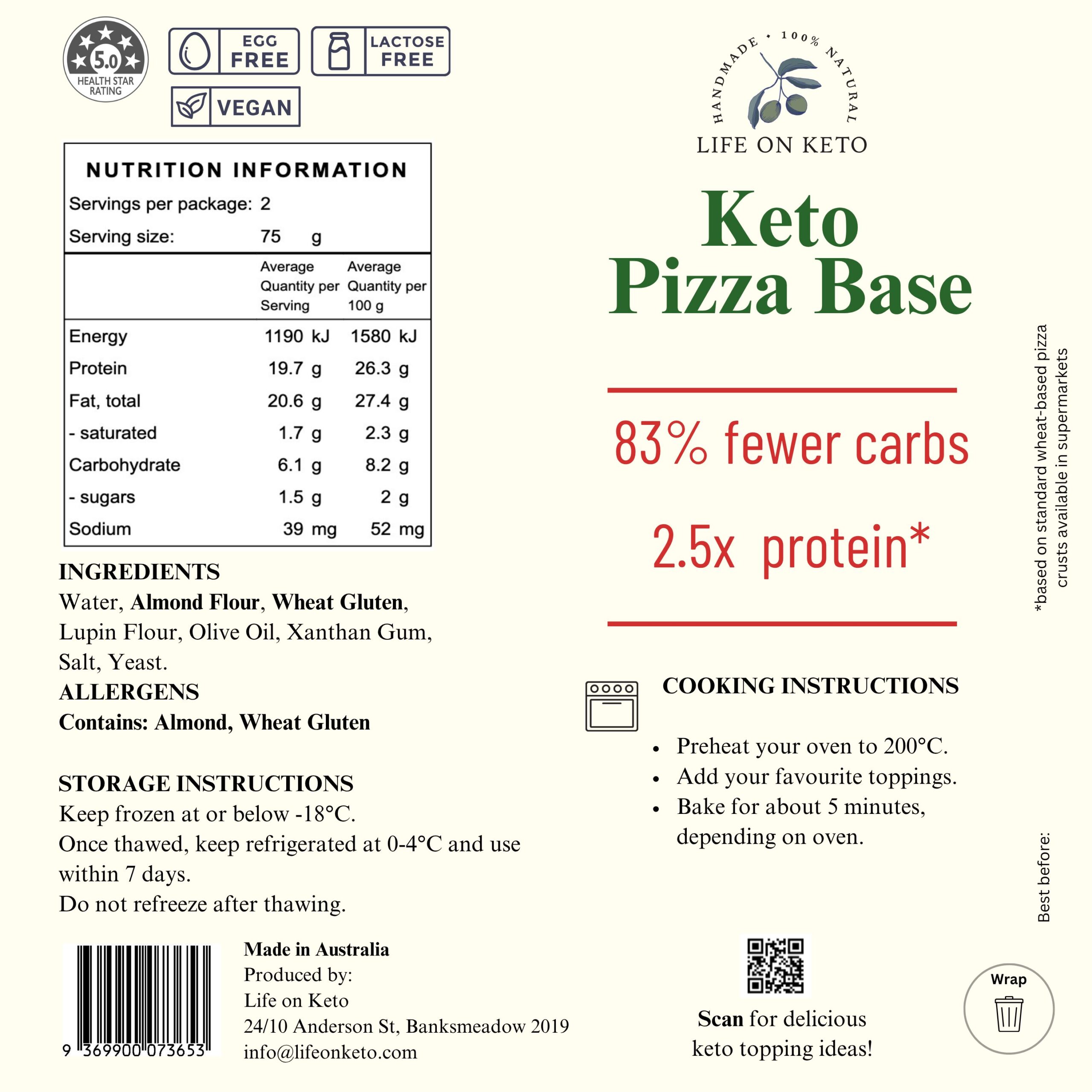 Keto Pizza Base - Image 3